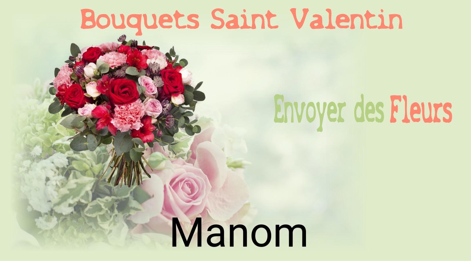 Roses de Saint-Valentin livrées à Manom